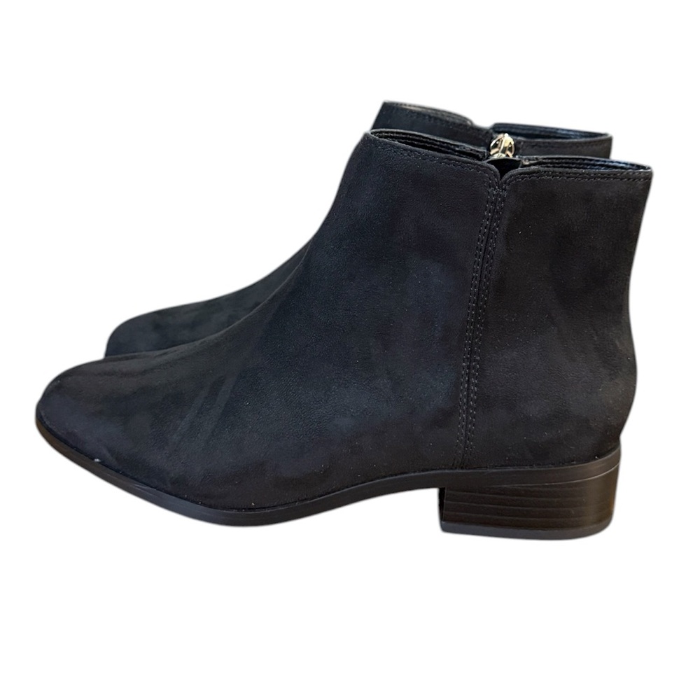 J.Crew Sueded Ankle Boots Women’s Size 6.5 Black - Picture 3 of 10